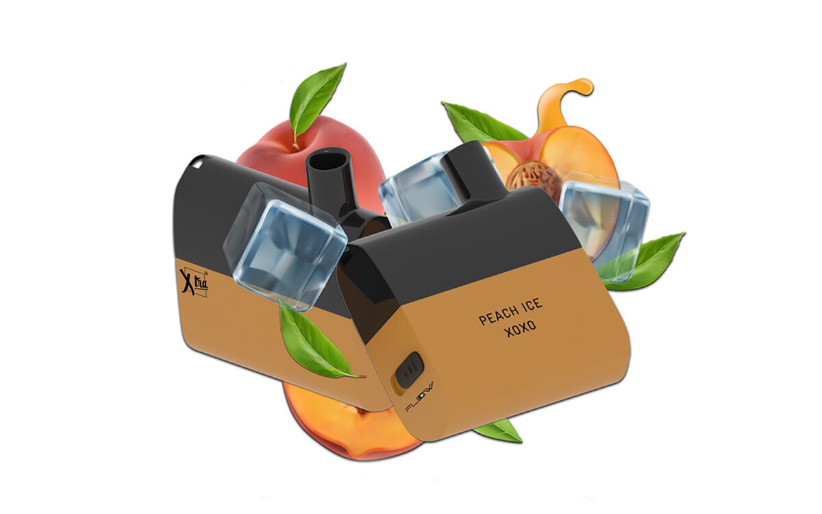 Extra Flow Peach 5500 Pull. Get the best flavor at the best price - Nicotine