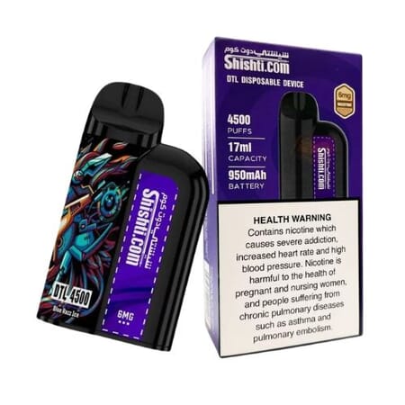 Shishti Blue Raz 4500 puffs